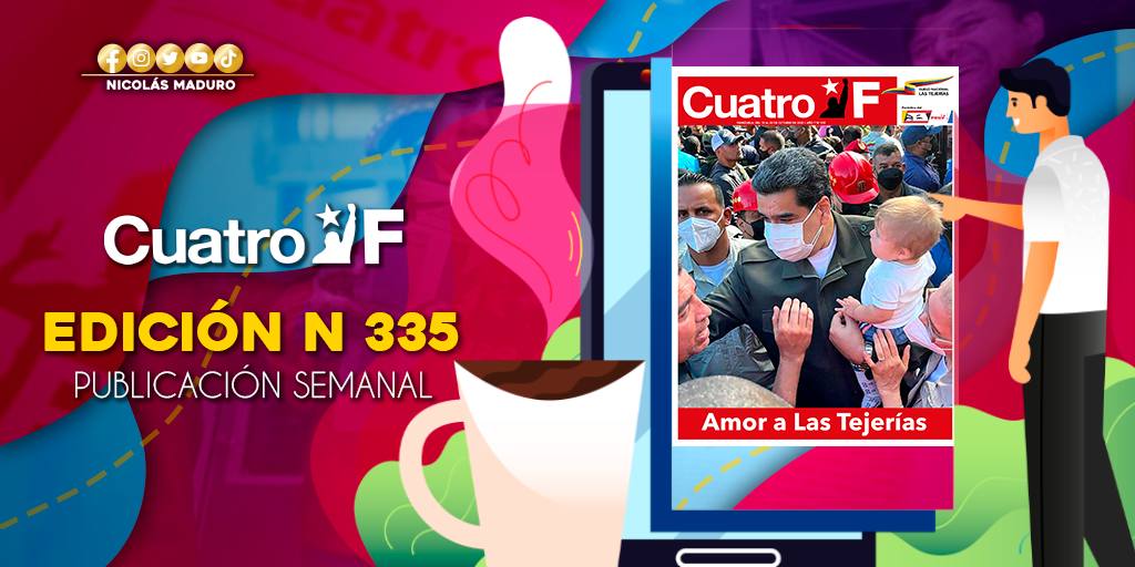 Pese a los ataques contra el pueblo venezolano y las violaciones del Derecho Internacional, en Venezuela se siguen dando muestras de solidaridad y amor. Análisis de la situación nacional e internacional, en la edición N° 335 del <a href="/CuatroFWeb/">Cuatro F Web</a> ==> bit.ly/3yN2fOs