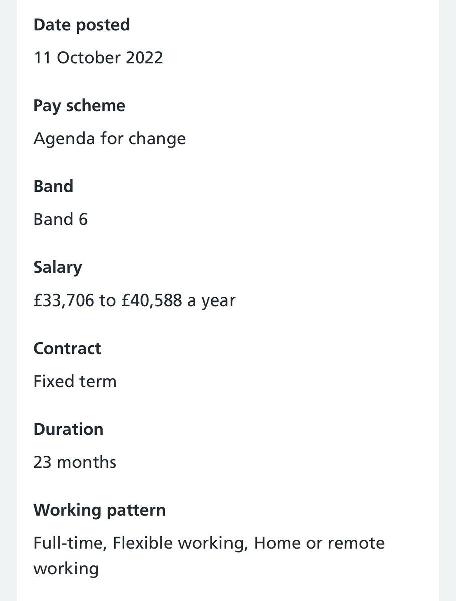 Fantastic Band 6 exercise and physical activity therapist opportunity suitable for postgraduates in sport and exercise science or related field with experience of working with children. 
beta.jobs.nhs.uk/candidate/joba…

#movingmedicine #NHS #oncology #exercisetherapy #paediatrics