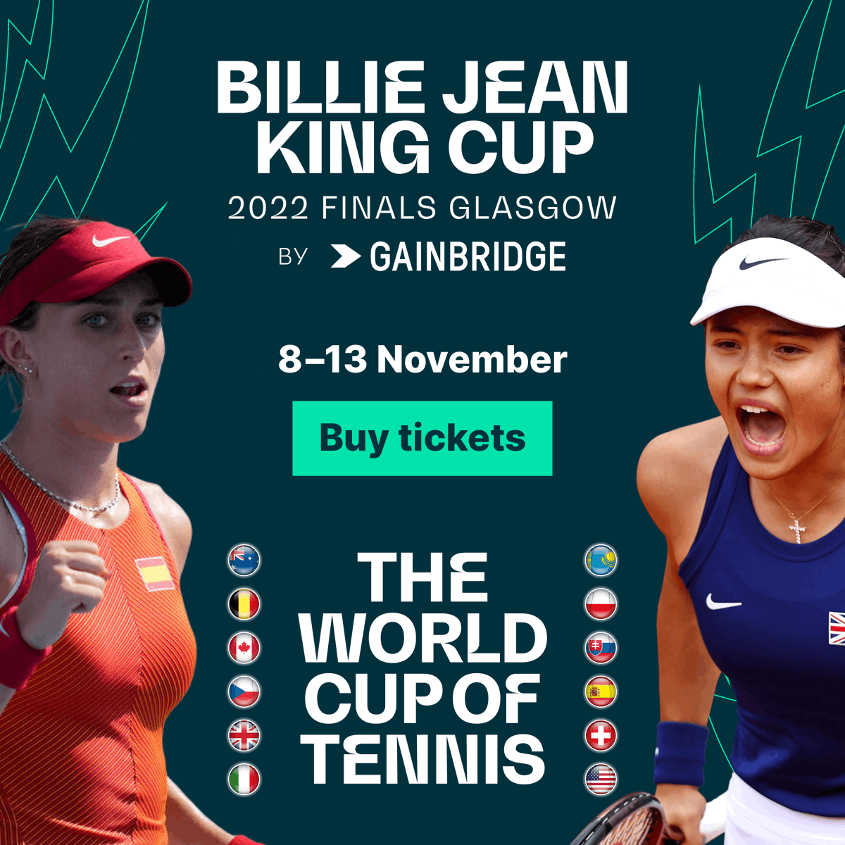 GirlguidingScot's tweet photo. 🎾 Did you know the @BJKCup (the women’s World Cup of tennis) is taking place in Glasgow this year from 8-13 November? Thanks to @the_LTA all @GirlguidingScot members can get a 20% discount on tickets! Just use this code: BJKCGUIDES https://t.co/mowHnrKzcA #BJKCup https://t.co/2cMAyYzyjO
