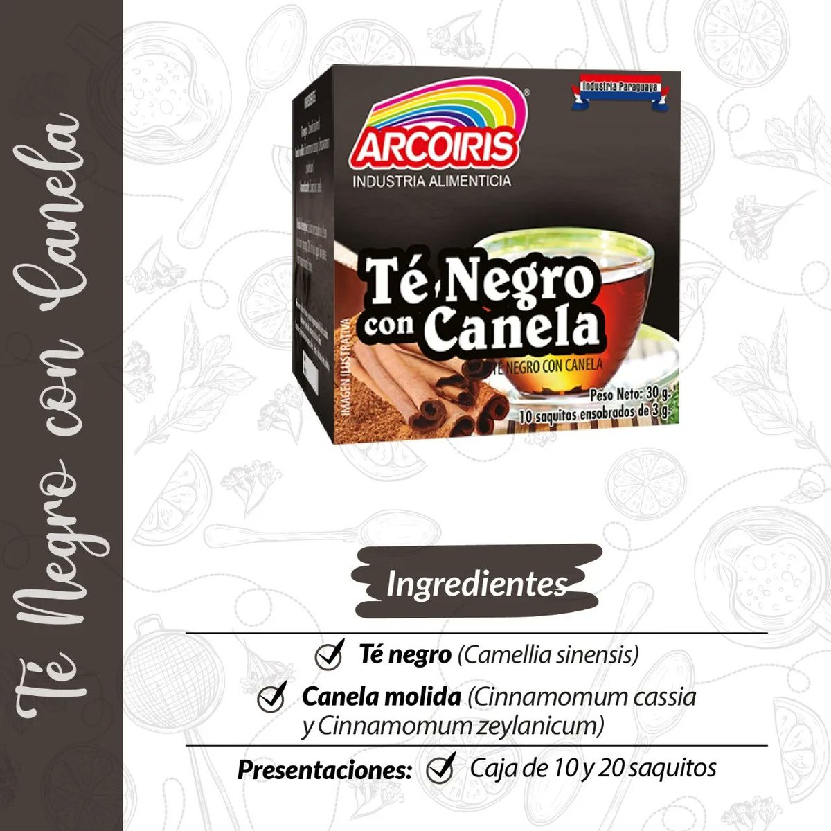 Arcoiris_Py's tweet image. 👉🏻Ahora sólo te queda disfrutar del mejor sabor, del Té Arcoiris 🍵🤗

#arcoirispy #consaboryconfianza #té #tés #saboresdeté #lanzamiento