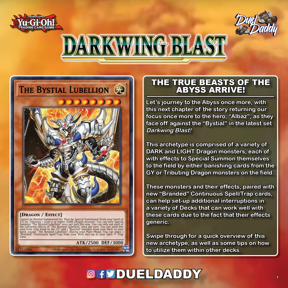 1/2) For my next DABL strategy, we will be journeying through the Abyss once more as we take a look at the new Bystial archetype. These Dragons can help breath life into 1/2) For my next DABL strategy, we will be journeying through the Abyss once more as we take a look at the new Bystial archetype. These Dragons can help breath life into