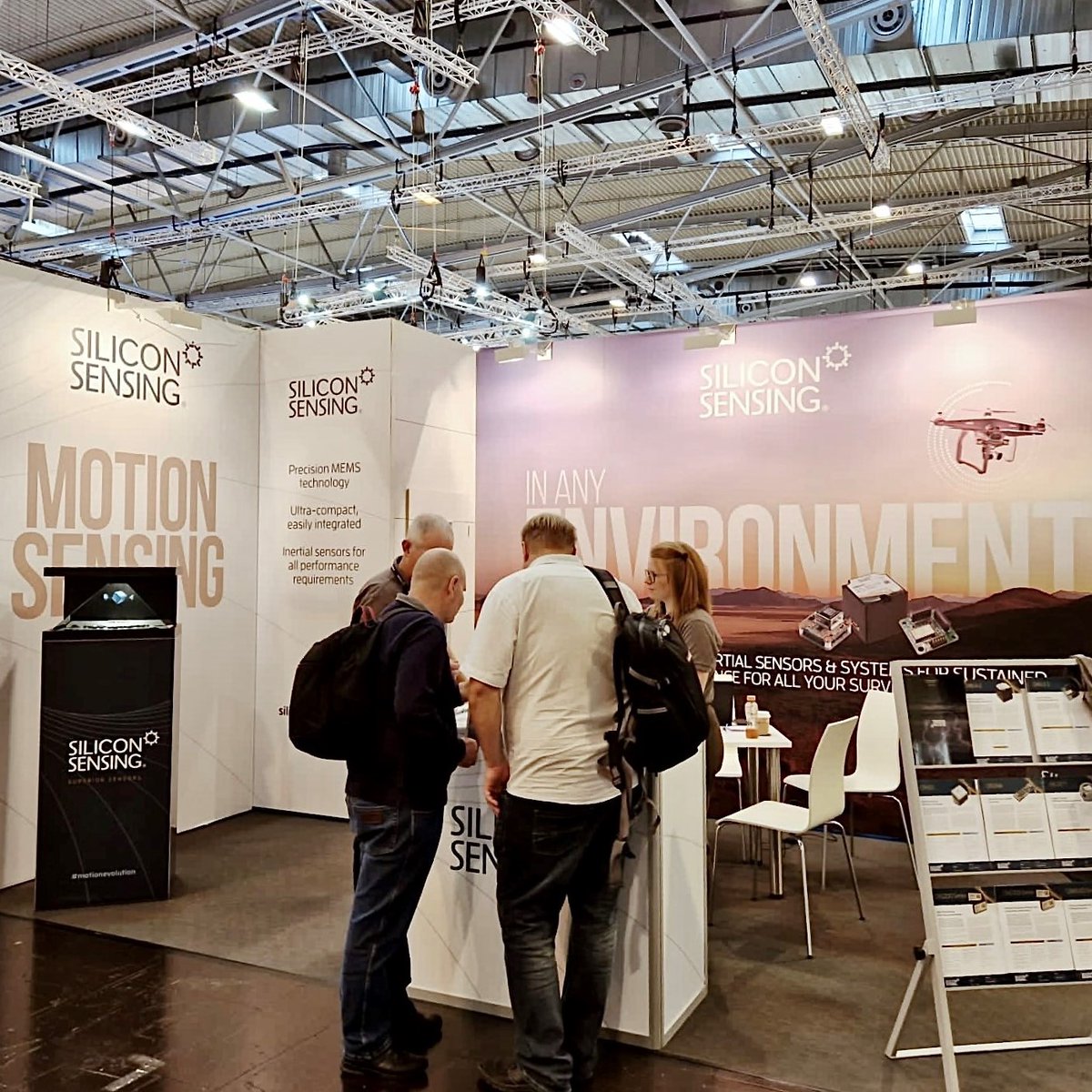 SiliconSensing's tweet image. We are happy to be back at INTERGEO, and the first day was great! The team will be here tomorrow and Thursday at booth F.3.023 to welcome you.  

#Intergeo2022 #Inertial #MotionSensing #MotionEvolution #IMU #Gyroscopes #Accelerometers