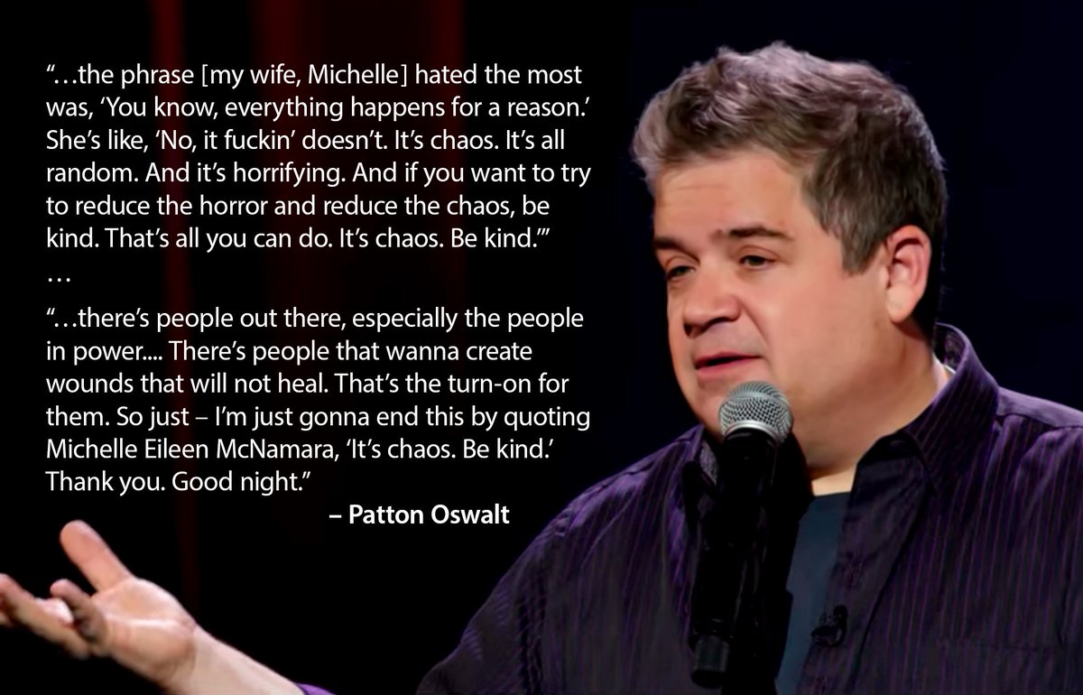 DaftTrump's tweet photo. @pattonoswalt -I've been following (&amp; loving) you since seeing you work out new material multiple times at Uncabaret at Luna Park, back in the day. You were one of my faves then &amp; you still are! I hope you're doing well! + Add in an extra hug for your daughter from this stranger. https://t.co/qHeAr3rFFo