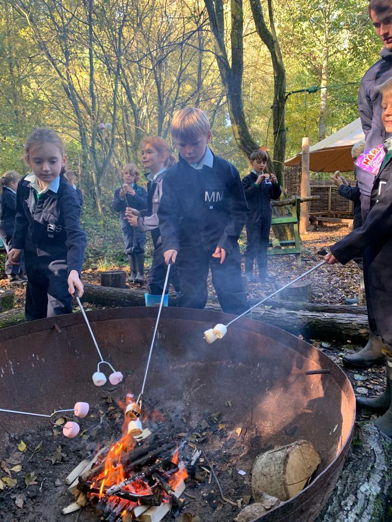ThorngrovePrep's tweet photo. Spooky broomsticks and yummy sโmores for our Year 2 pupils during Forest School #ForestSchool #PickYourPath #ToastedMarshmallows https://t.co/oANIDzXjvk