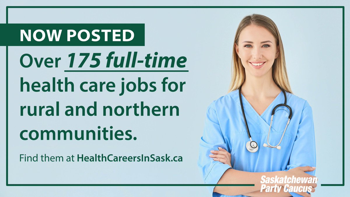 Our four-point Health Human Resources Action Plan will bolster our workforce and support the incredible growth Saskatchewan is experiencing right now. These new and enhanced positions span 49 communities across the province, bringing staff to where they are needed.