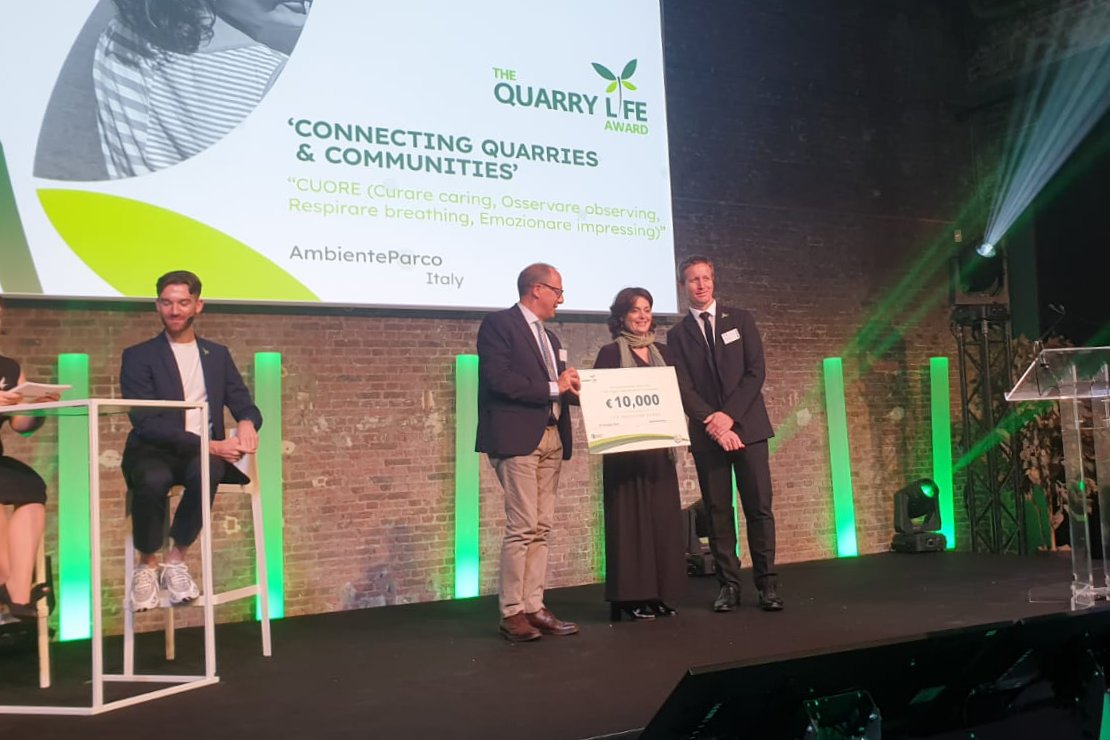 Progetto CUORE per il Bosco di #Castenedolo: 1° premio "Settore Comunità" dell'edizione italiana #QuarryLifeAward di @Italcementi e 1° premio settore "Quarries and communities" dell'edizione internazionale <a href="/hd_materials/">Heidelberg Materials</a>. GRAZIE MILLE!