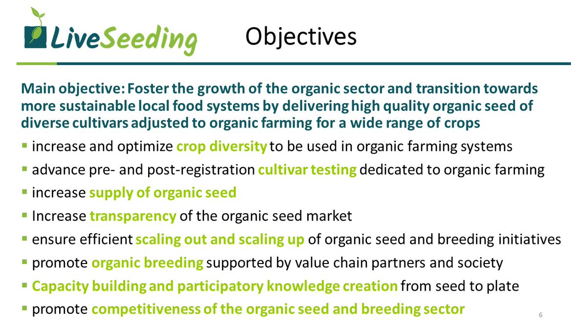 To launch the new @HorizonEU project #LIVESEEDING  @ipskonzalting and @fiblorg organized an #Organic #Seed conference with national & European #policymakers & #seed experts to promote #organicseed & #organicbreeding in Croatia  @FiBLBreeding @LIVESEEDING