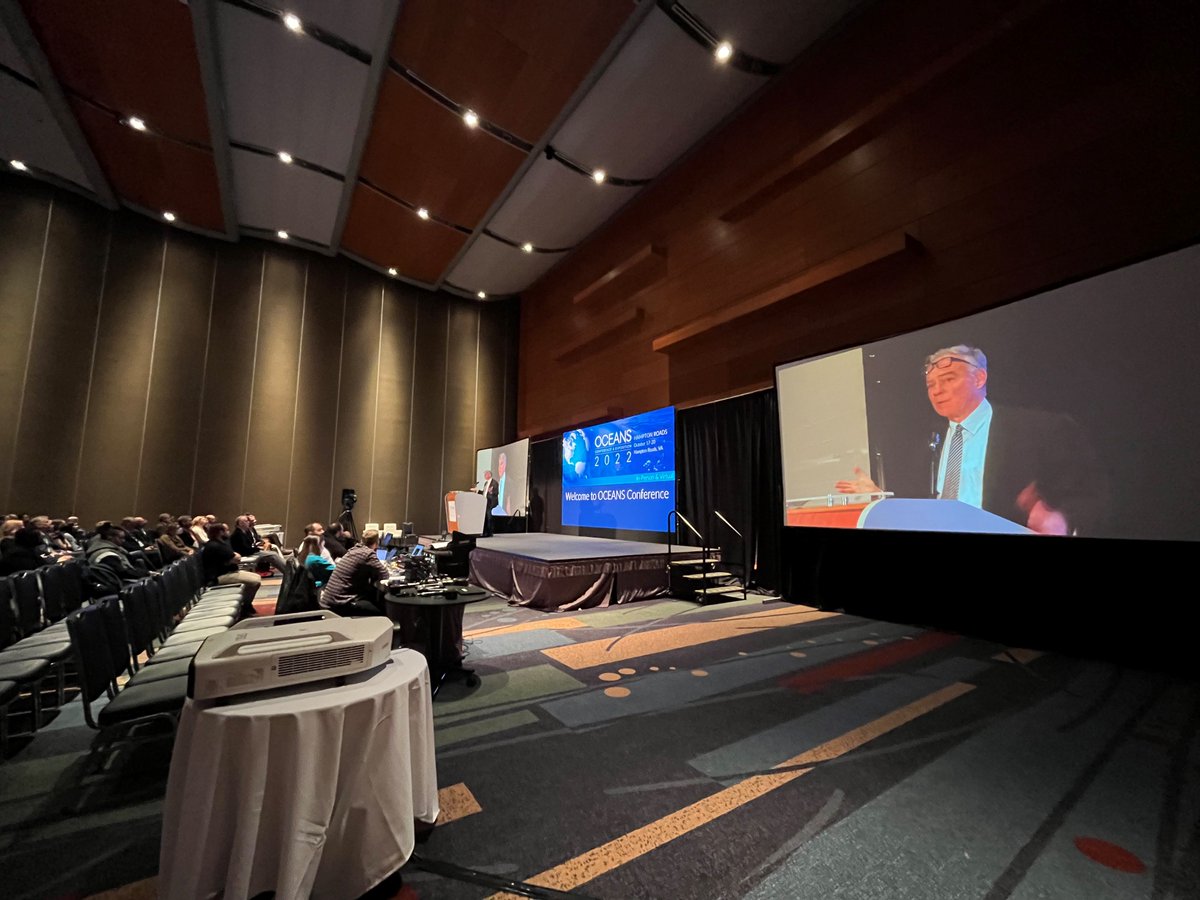 VABeachCC's tweet photo. We're excited to welcome @OCEANS_Conf at the Virginia Beach Convention Center this week as global maritime professionals learn, innovate and lead in the protection and utilization of our oceans.

Today's #OCEANS2022 sessions kicked off with remarks from U.S. Senator Tim Kaine. https://t.co/XqHJw93tYV