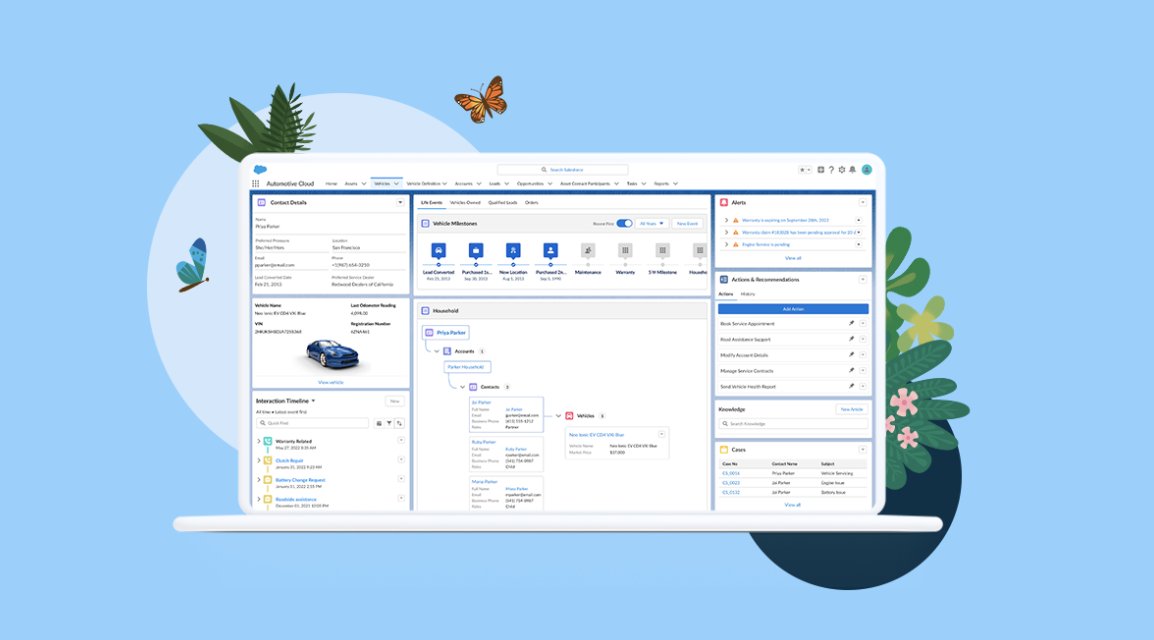 New: @Salesforce #Automotive Cloud has officially launched! The #Auto industry is undergoing a massive #DigitalTransformation, and this new product will help drive collaboration, maximize customer and vehicle lifetime value, and more. Full story: sforce.co/3Mtt1Ru