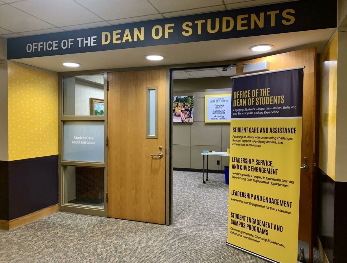 Being a Hawkeye means never facing something alone. Student Care and Assistance in the IMU helps students experiencing a variety of circumstances, including medical emergencies, death of a family member, natural disasters, and more. Visit dos.uiowa.edu/assistance to learn more.