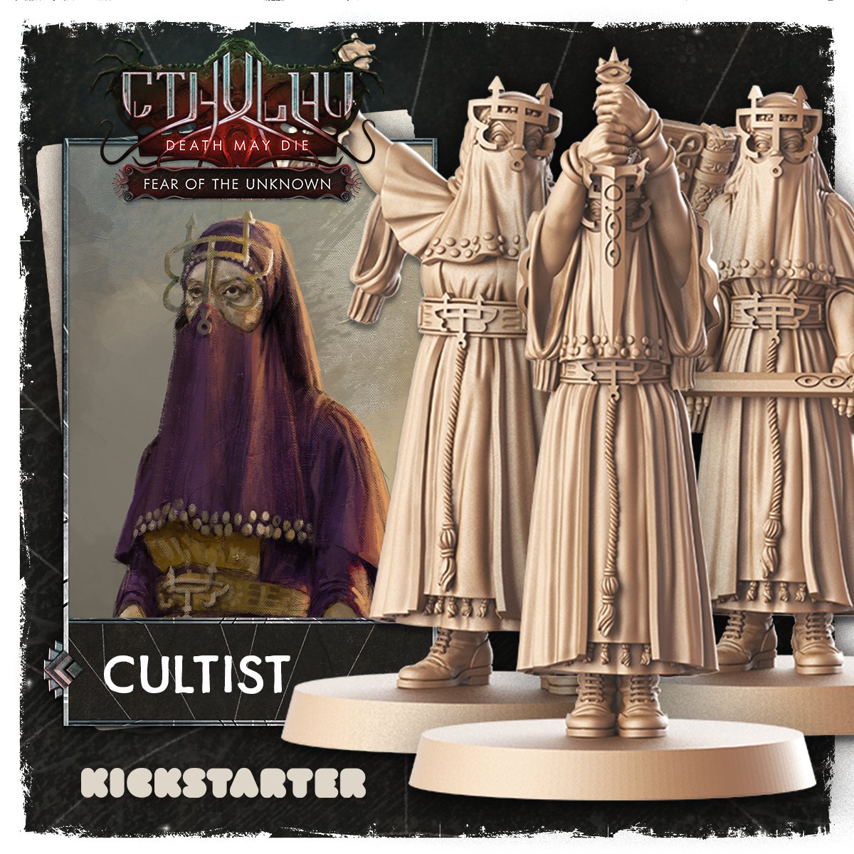 CMON on Twitter "Cultists pay homage to the Elder Gods, which grants