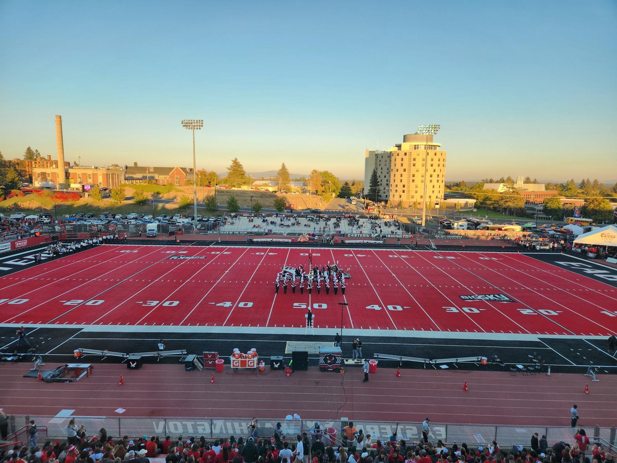 Loving every mile of our Eastern WA road trip, connecting with partners in support of our <a href="/OppScholarship/">Washington State Opportunity Scholarship</a> students. Highlight of the weekend was an all-day <a href="/EWUEagles/">EWU</a> campus tour followed by the homecoming football game. Thanks to <a href="/ewupresident/">Shari McMahan</a> for the incredible hospitality!