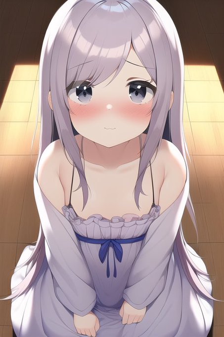 「Cute droopy-eyed, baby-faced hiqhschool girl, full-length view including side view」

横から見た図を含む全身図だって言ってんだろ保存保存保存 