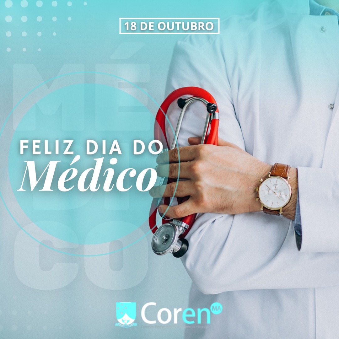 CorenMAoficial's tweet photo. Feliz dia do médico para todos estes profissionais que, mais do que nunca, se mostram incansável em prol da saúde e se dedicam à profissão com muita humildade.

Feliz dia do médico!

#CorenMA, #EnfermagemMaranhense, #AbraceaEnfermagem, #ValorizeaEnfermagem, #DiadoMédico. https://t.co/NLJU0jgERK