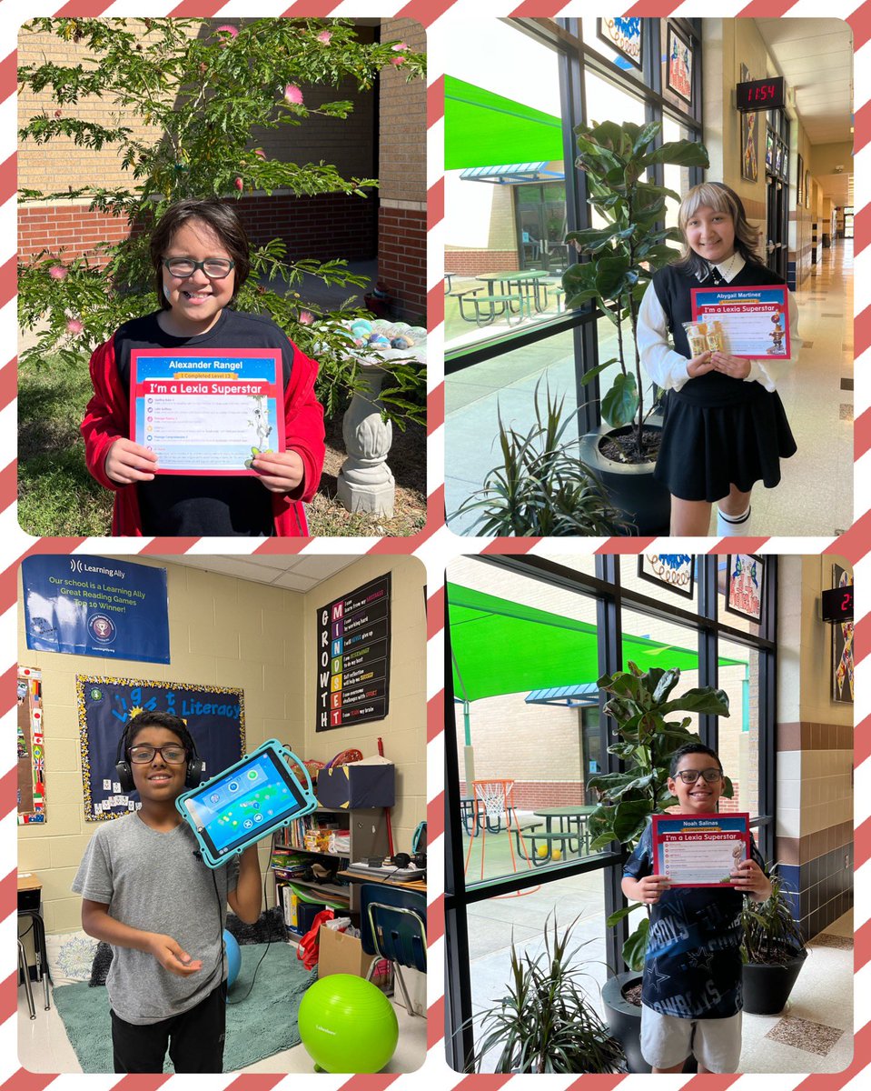 PerezM_CALT's tweet photo. These amazing @LexiaLearning #Supertars leveled up last week! Soooo proud of our @perezpioneers #DyslexiaAwarenessMonth Growing scholars with #gritandgrace
#buildingbridgesforsuccess
#lighttoliteracy #DyslexiaMISD
@DDTX12 @DyslexiaIDA @McAllenISD https://t.co/M8eccX1AVc
