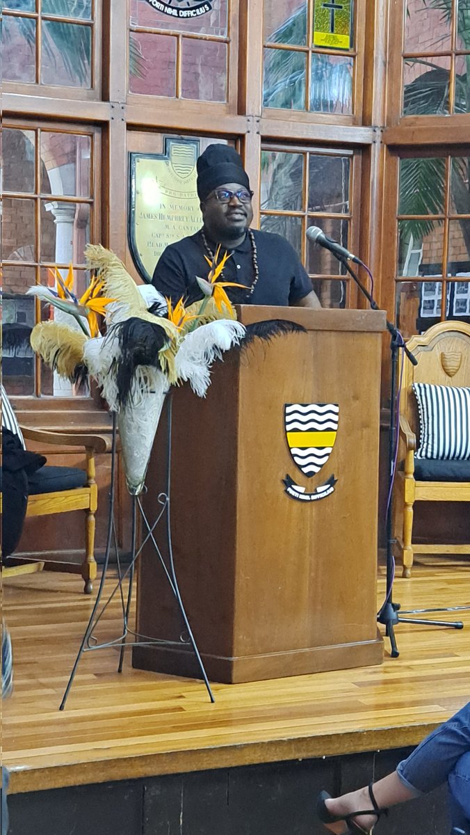 jeppeboys's tweet photo. So very honoured to have Ernest Nkosi address the boys and staff at the Cultural Awards as guest speaker. Such a personal and inspiring story that every Jeppe Boy could relate to. https://t.co/OlInsPEOHG