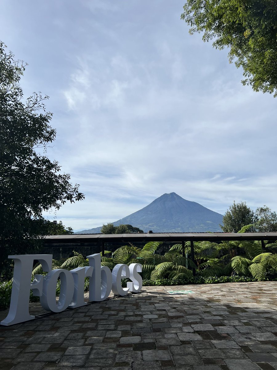 Great event and amazing location at #ForbesAntigua22