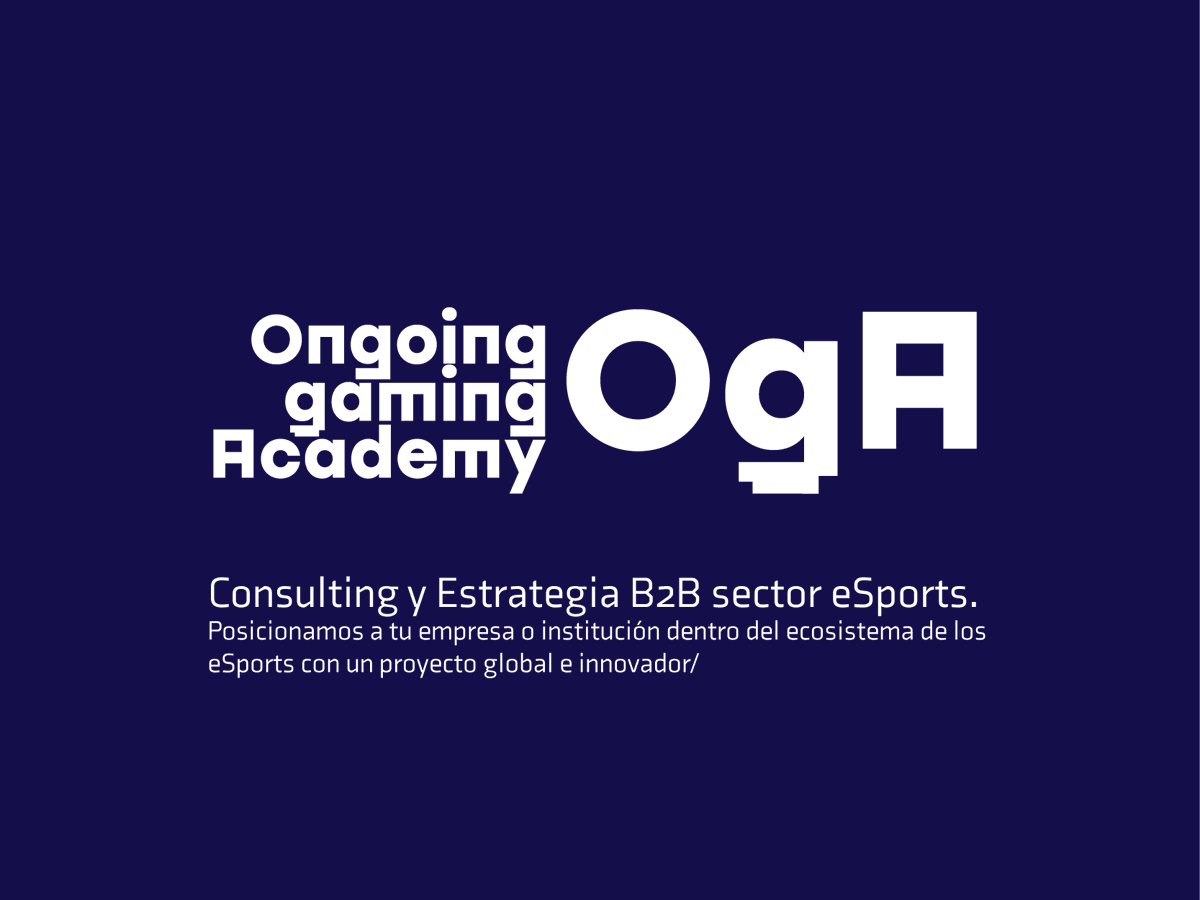 Todo lo necesario para adentrarte en un sector en crecimiento.
Contacto: info@ongoinggamingacademy.com
#eSports #gaming #consulting #B2B #elearning #educacion #Universidad #empresas