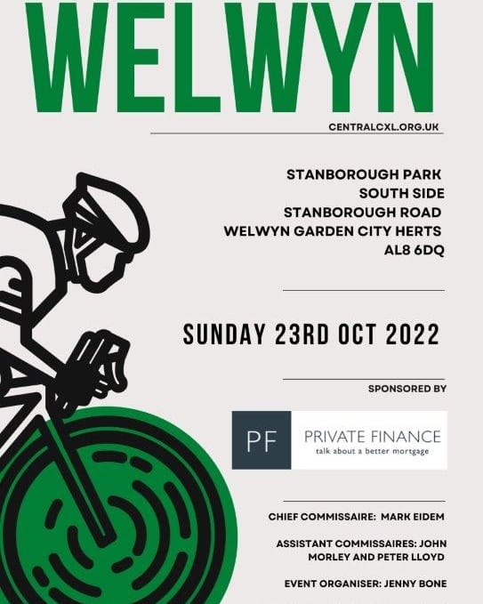 welwynwheelers's tweet photo. The @CentralCXLeague makes a welcome return to Welwyn Garden City this Sunday at Stanborough Park. Cyclo-cross racing entertainment all day from 9:30am.  https://t.co/WD01ouJewt https://t.co/U1ILjpYUKl