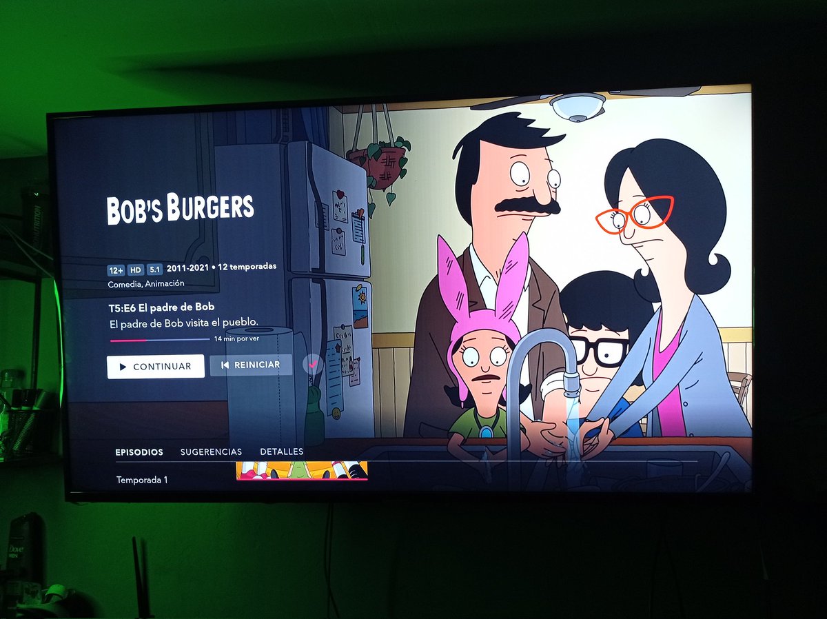 _Scar_Moon_'s tweet photo. Estoy viéndome toda la serie de Hamburguesas Bob ✨ 👌🏻
#serie https://t.co/khonZLPODv