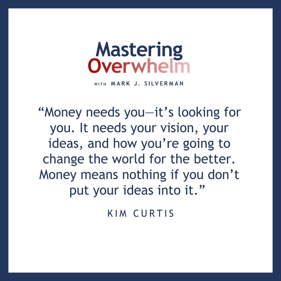 KimCurtisLegacy's tweet photo. On the #MasteringOverwhelmPodcast, I talk about changing the construct of money with @mjaysilverman  

Listen to this wonderful, in-depth discussion here:
https://t.co/httf0io6Xf 

#podcast #money #success #wealth #financialplanning https://t.co/uXpjHB7oTg
