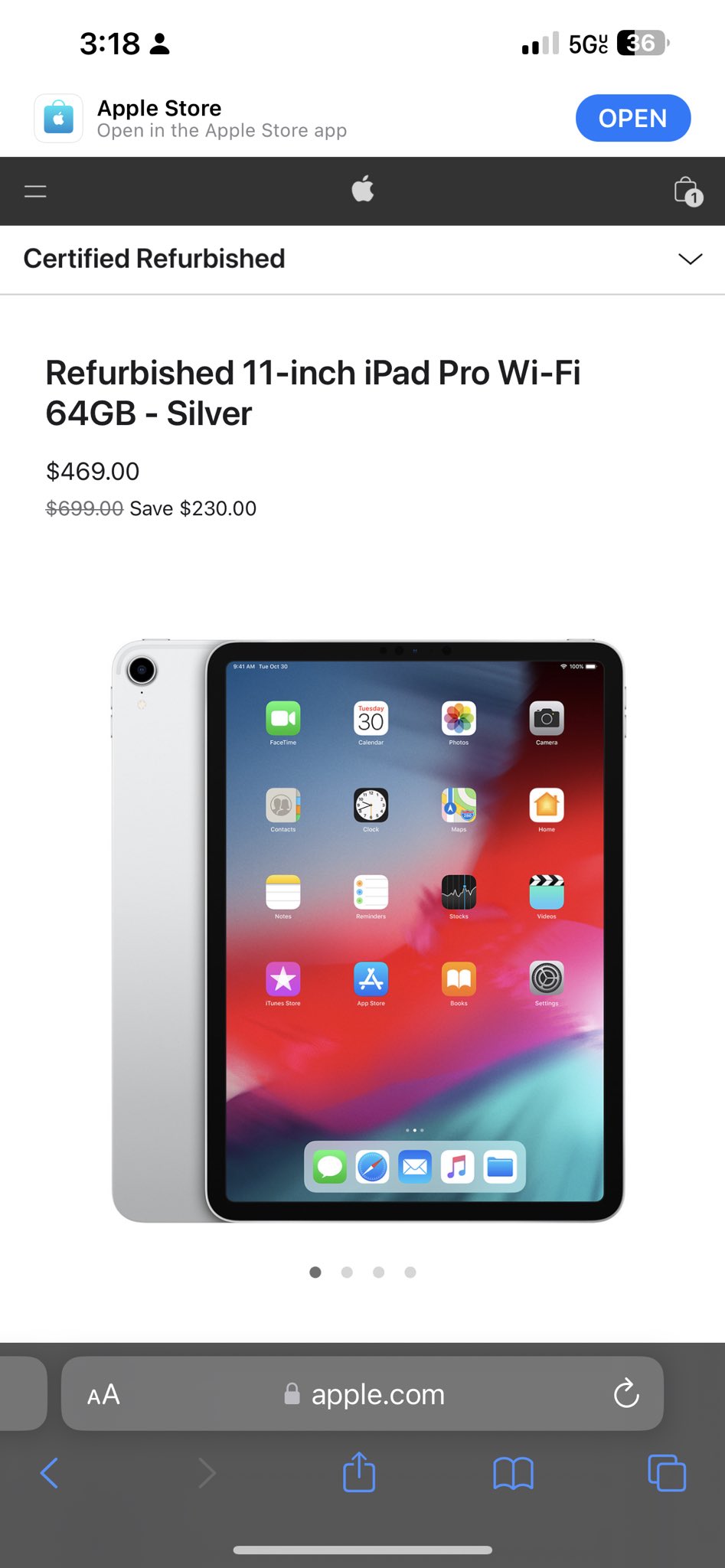 Michael Burkhardt on Twitter "Refurb iPad Pricing got updated, so the