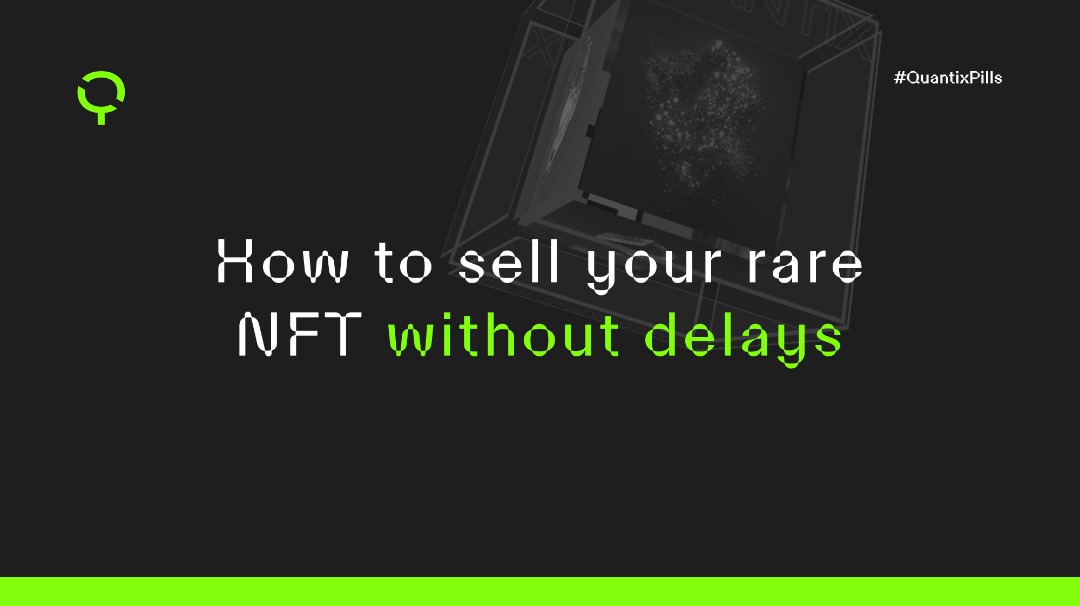quantixnft's tweet photo. #QuantixPill π - 015
Looking to sell your rare #NFT without the usual wait time for getting a bid for your ask price? Sell it on #Quantix! Letβs show you howπ πΒ 1/3 https://t.co/TwKAMu3Jhe