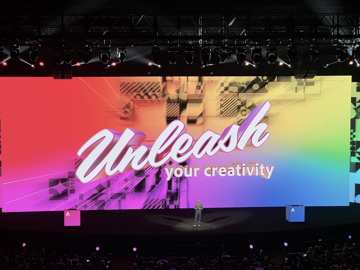 ArtsAdvocate's tweet photo. So excited to be @Adobe#2022 #UnleashYoirCreativity @adobemax #Arts #VisualArts #Photography https://t.co/hFZyHcbnyt