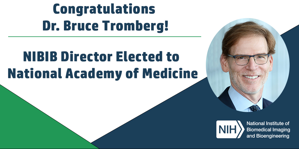 Congratulations to NIBIB Director Bruce Tromberg, who was elected to the National Academy of Medicine (@theNAMedicine)! Read more about this honor here: nibib.nih.gov/news-events/ne…