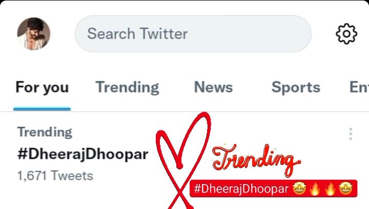 Charche ch naam jive ae trend ni😎
#DheerajDhoopar is trending now!
Our Trend setter 😌💥
..
#RKY #RajKumarYadav #SherdilShergill