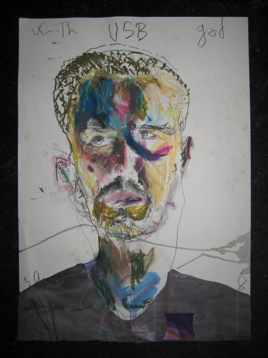 bruere_artist's tweet photo. Canvas painted in Berlin, 30 July 2008, 70 x 50 cm. @simondepury @depury exhibition of self-portraits. #guillaumebruere
#simondepury #depury #exhibition #selfportrait #selflove #self #canvas #canvaspainting #canvasart https://t.co/CUj7yu8SVS