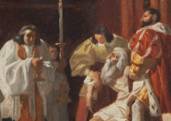 MuseoIbanezAlm's tweet photo. 1/4 #NotasDeArte: 
𝙀𝙙𝙪𝙖𝙧𝙙𝙤 𝙍𝙤𝙨𝙖𝙡𝙚𝙨 𝙂𝙖𝙡𝙡𝙞𝙣𝙖𝙨 (Madrid, 1836 – 1873)
Excepcional pintor de Historia, a lo largo de su corta carrera también destacó como pintor de pequeñas composiciones de ambientación histórica con argumentos intrascendentes, 
+ https://t.co/IDdaLGOQSy