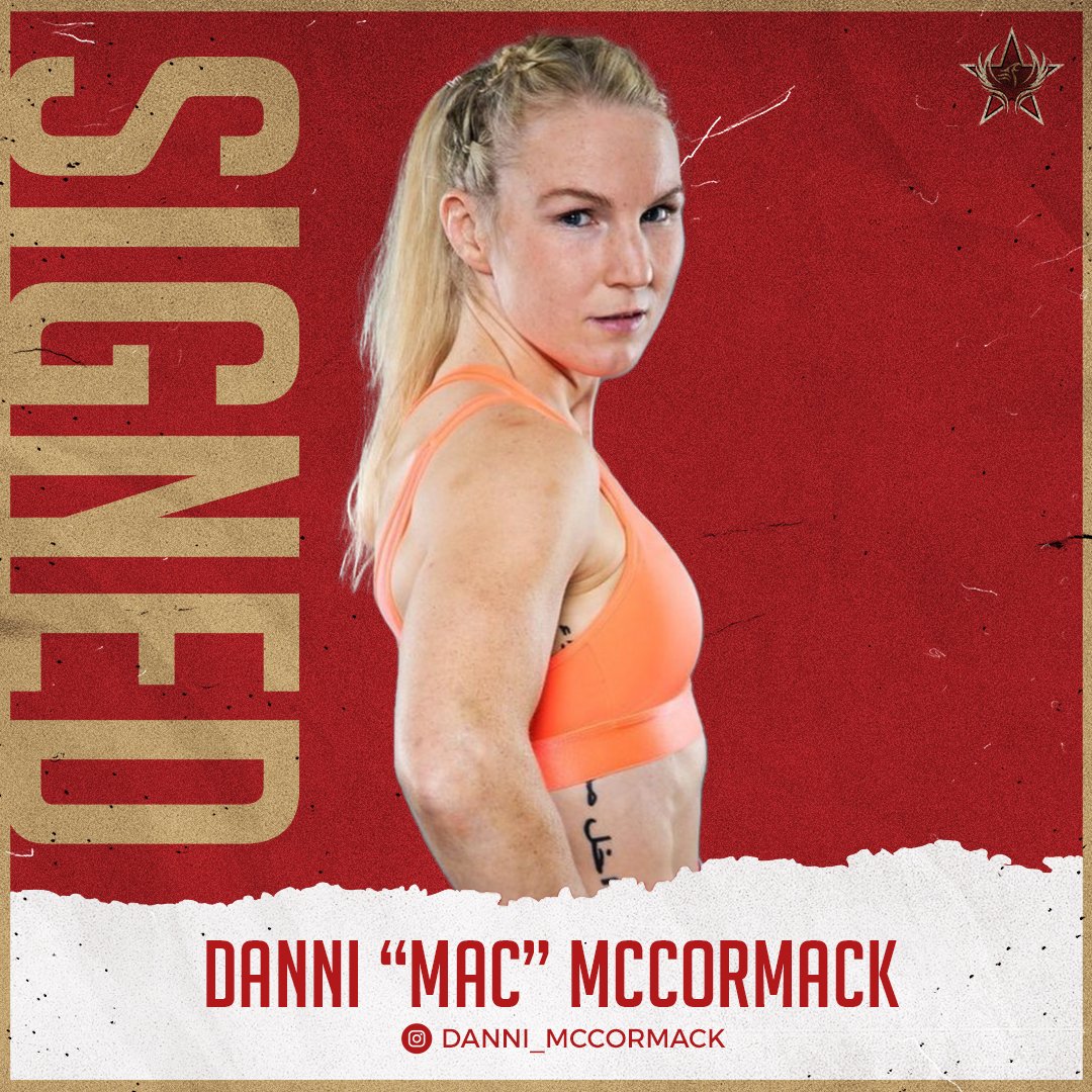 InvictaFights's tweet photo. Our latest signing is @IMMAFed World Silver Medalist and @SBG_Ireland's own @dannimccormack! https://t.co/kXa8RcPR6D