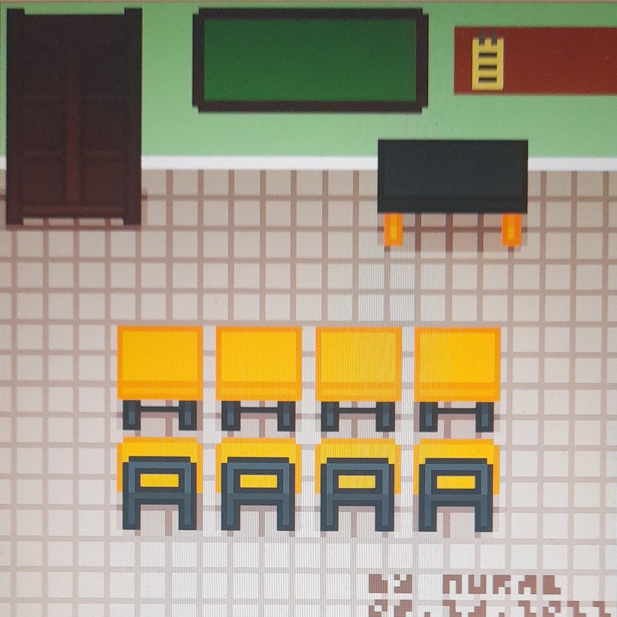 nuralsblog's tweet photo. An improved version of classroom.
#Classroom #school #art #pixelart #dailydrawingchallenge #recreatedversion #NuralsBlog https://t.co/U443crWOUB