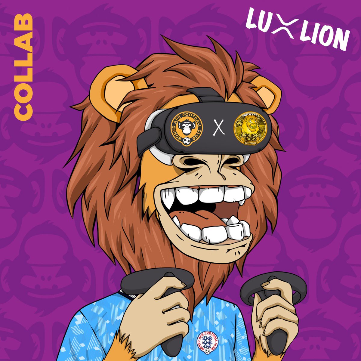 BoredApe_FC's tweet photo. 🚨 Lux Oasis collab reveal 🚨

The grand reveal for our @LuxLionsNFT metaverse collab 🦁🐒

Utility, price and full information dropping tomorrow 💥

#XRP #BallonDor2022 #Benzema #XRPL #XRPCommunity #NFT #NFTGiveaways #nftcrypto #MetaverseNFT #APE #DAO #BAFC https://t.co/9i0KbFiTKh
