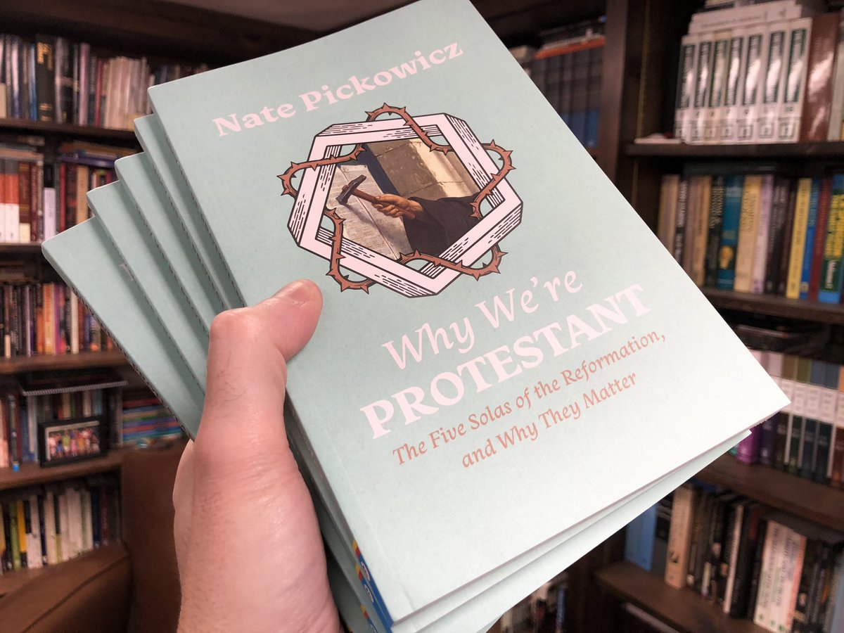 NatePickowicz's tweet image. Received my author copies of the new edition of #WhyWereProtestant! Newly edited and includes 3 new chapters.
Available for pre-order: christianfocus.com/products/3068/…