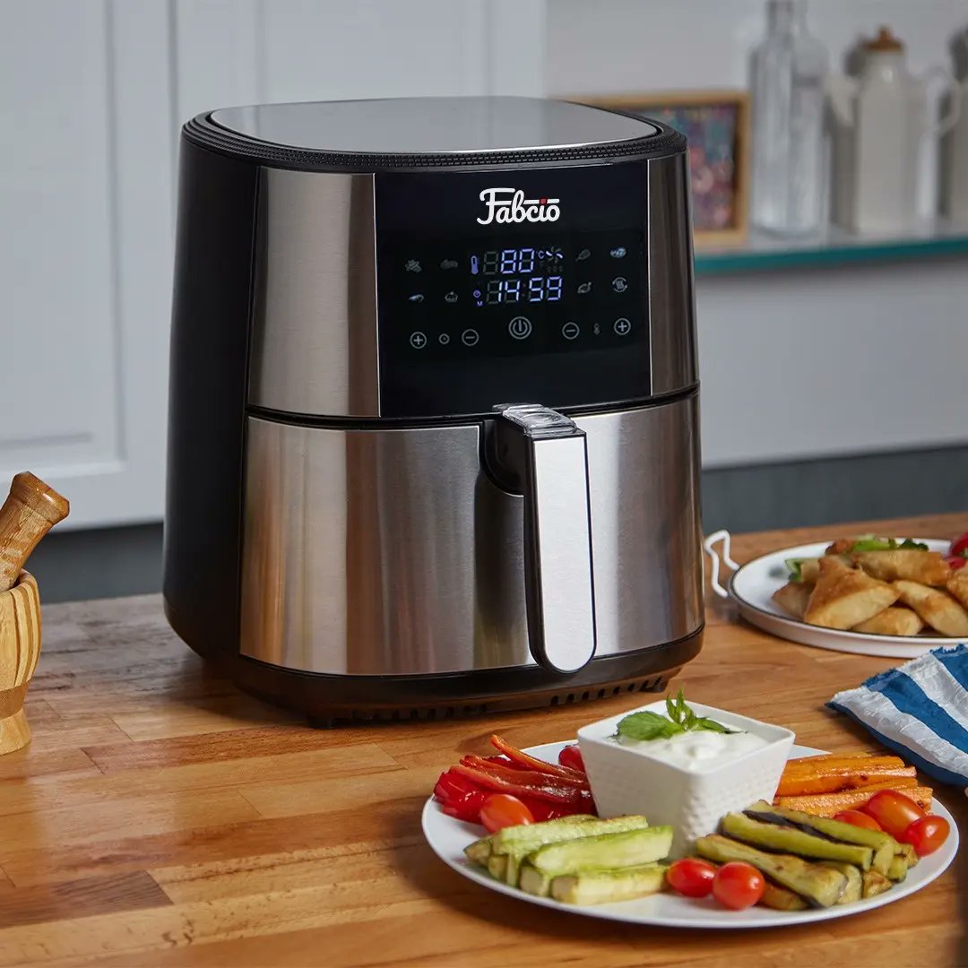 AYY_BUU's tweet photo. Yeni #Airfryer Modelimiz 😍

Ürün Linki ⬇️

https://t.co/Yg9F9pyPdp

Fabcio Uno Dokunmatik Ekran 6lt Airfryer Yağsız Fritöz Ürünümüzde 1 bağımsız ve 6 litrelik hazne bulunmakta. Her bir bölgede siklonik fanlar, pişirme sepetleri ve hızlı ısıtıcılar bulunuyor. https://t.co/GrJVxnWRBn