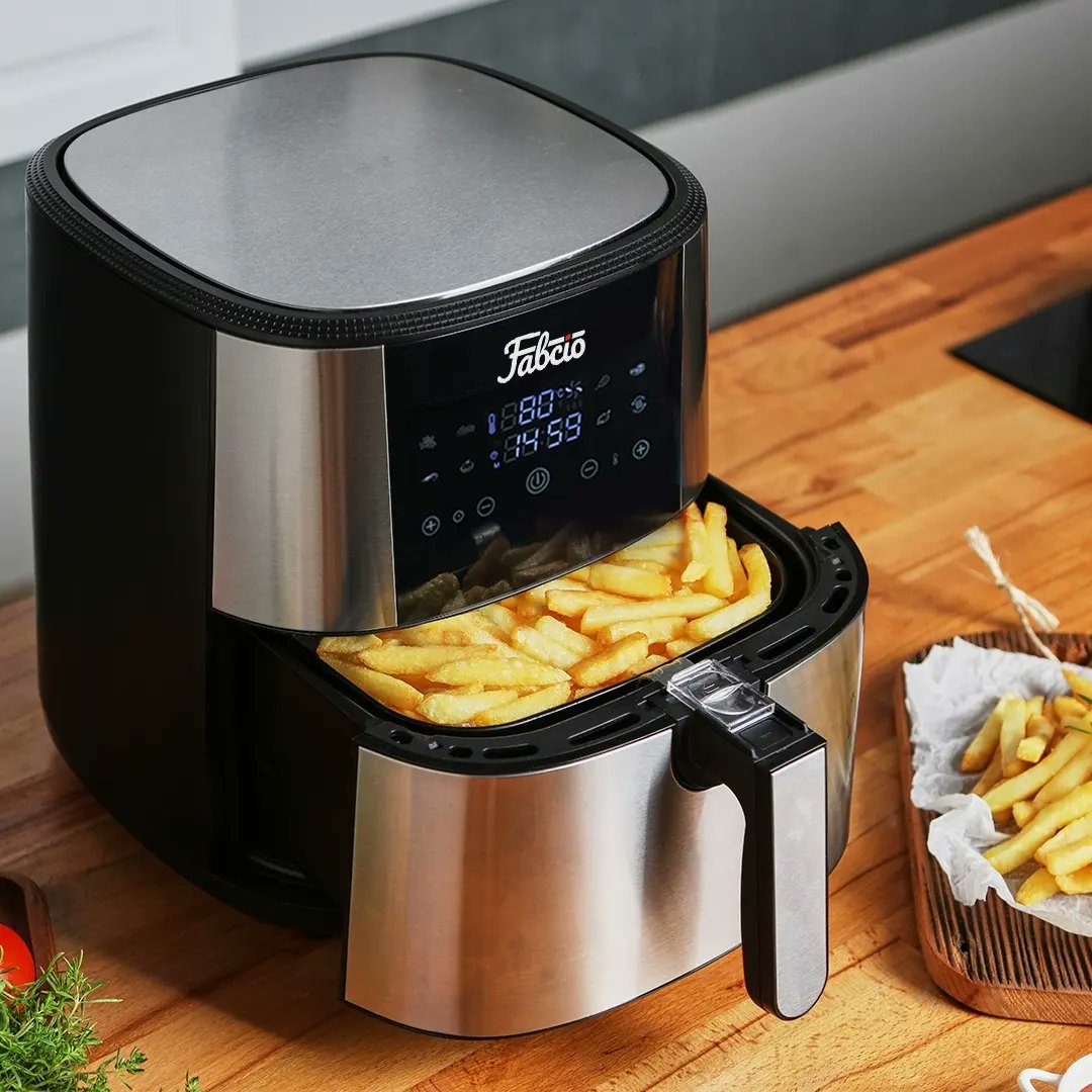 AYY_BUU's tweet photo. Yeni #Airfryer Modelimiz 😍

Ürün Linki ⬇️

https://t.co/Yg9F9pyPdp

Fabcio Uno Dokunmatik Ekran 6lt Airfryer Yağsız Fritöz Ürünümüzde 1 bağımsız ve 6 litrelik hazne bulunmakta. Her bir bölgede siklonik fanlar, pişirme sepetleri ve hızlı ısıtıcılar bulunuyor. https://t.co/GrJVxnWRBn