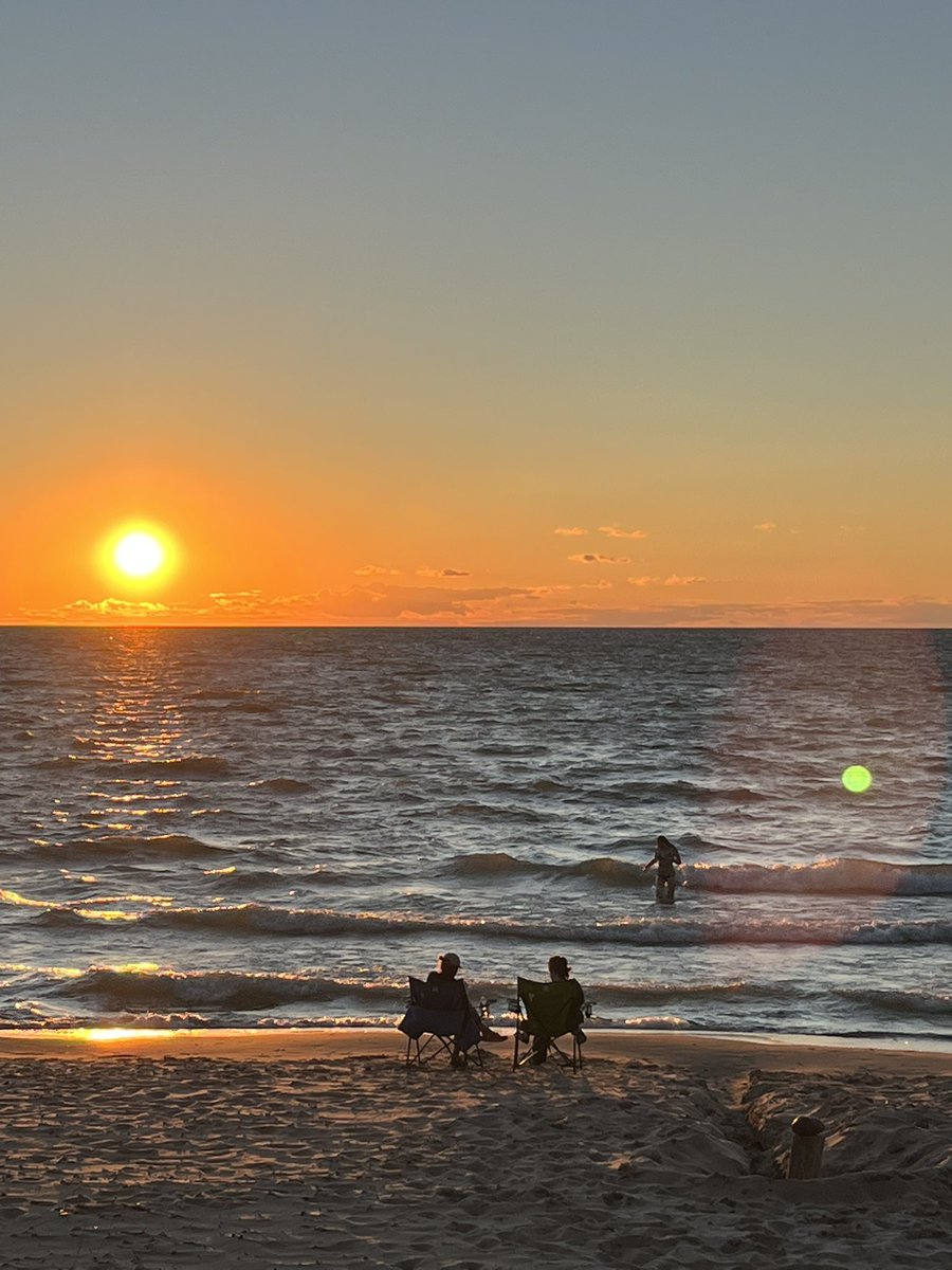 jenace76's tweet photo. @MichiganEGLE A6: I have so many great memories camping at Port Crescent State Park, cooling down in Lake Huron, listening to the waves, catching fish, and watching the sunset! #MiCleanWater50 https://t.co/0qE4TNNDCi