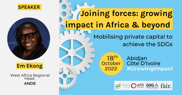 ANDEWestAfrica's tweet photo. “We believe that SGBs are a powerful, yet underleveraged tool in addressing social and environmental challenges, and since 2009, we have grown into a trusted network of nearly 300 collaborative members that operate in nearly every developing economy.” @EmEkong
#Impactinvesting https://t.co/rMPIOnJNpp