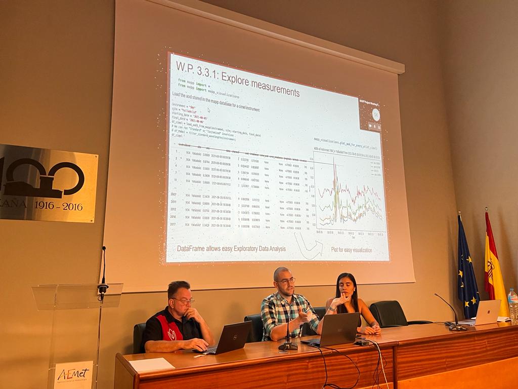 GraspSas's tweet photo. In September, GRASP  travelled to #Izaña, an Atmospheric Reseach Center in the Canary Islands, to do the first in-situ progress meeting of the #MAPP Project (Metrology for #Aerosol Optical Properties ), hosted by #AEMET.
This was a really fruitful event, thanks to the organizers! https://t.co/QELqlrrsOd