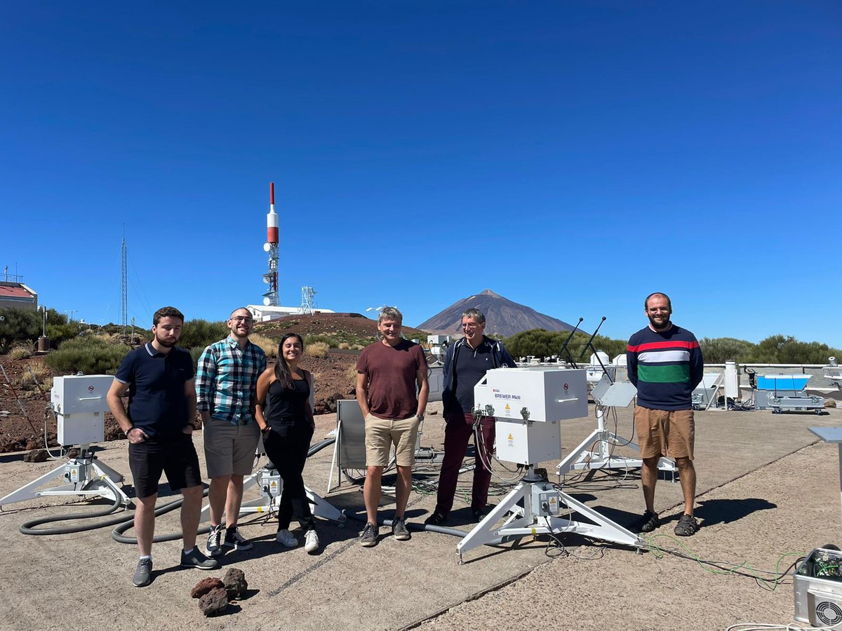 GraspSas's tweet photo. In September, GRASP  travelled to #Izaña, an Atmospheric Reseach Center in the Canary Islands, to do the first in-situ progress meeting of the #MAPP Project (Metrology for #Aerosol Optical Properties ), hosted by #AEMET.
This was a really fruitful event, thanks to the organizers! https://t.co/QELqlrrsOd