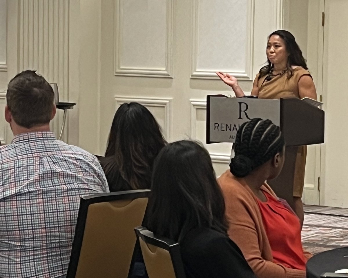 Learning from the TEPSA 2022 AP of the Year, <a href="/rachelcorbin412/">Rachel San Jose Corbin</a>! #WeLeadTX