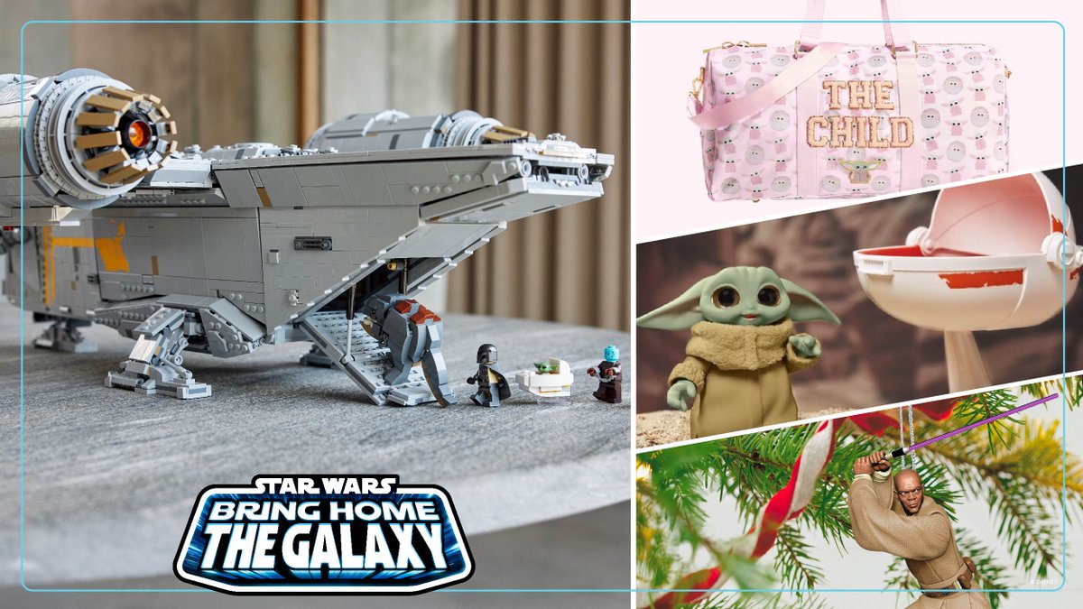 “Bring Home the Galaxy,” this holiday season with exciting new Star Wars products and gifting must-haves from all corners of the galaxy: spr.ly/6014MY2Im