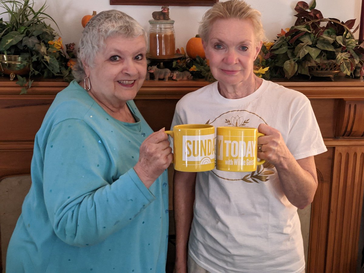 Tom_Manuel's tweet photo. Sister-in-law Beverly Manuel celebrating Donna Manuel's successful cancer treatment! #SundayToday https://t.co/Q1s7P6sOX0