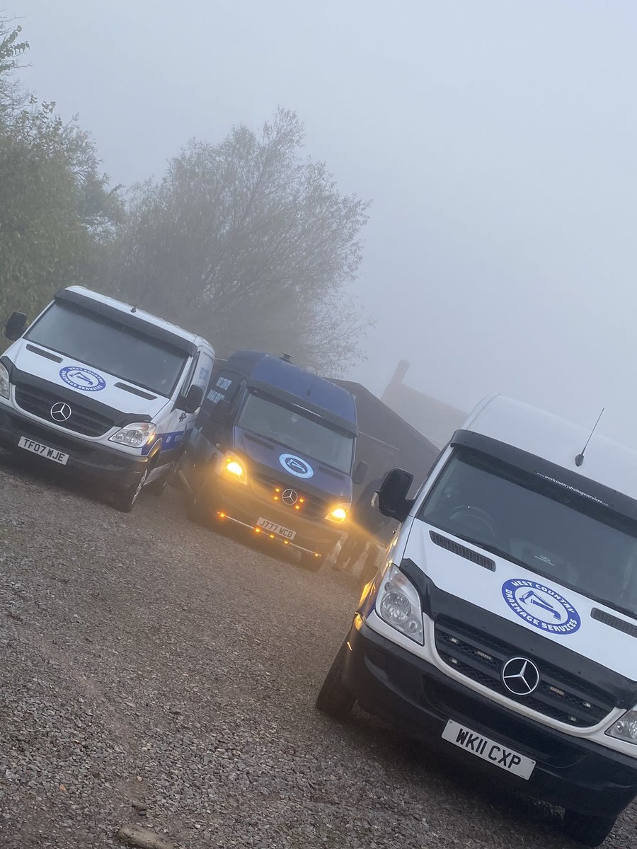 Our vans were ready for the day!