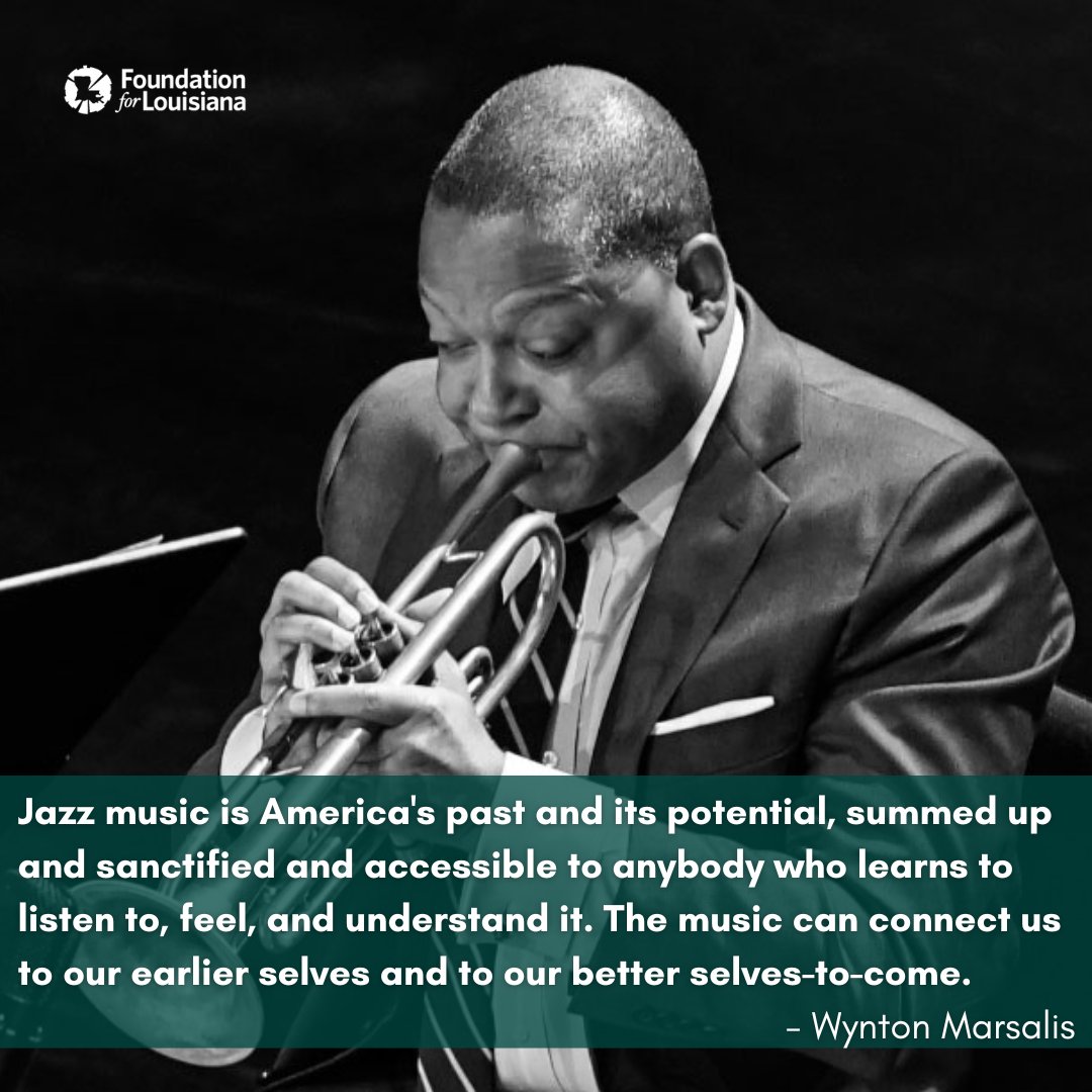 Happy birthday to Grammy-award winner, trumpeter, and New Orleanian Wynton Marsalis! 