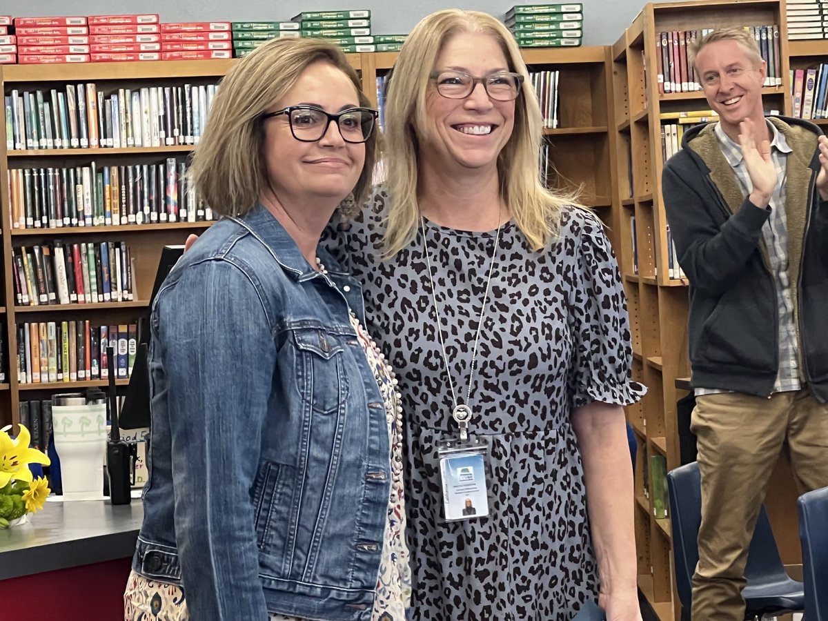 Congratulations to <a href="/LVCenterEdX/">LVUSD Center for Educational Excellence</a> PASC candidate <a href="/MusgroveMrs/">Corine Musgrove (MBA, MAnth, MEd ~ she/her)</a> for being named <a href="/ConejoValleyUSD/">Conejo Valley USD</a> Teacher of the Month! I am proud to be supporting her effort to get her administrative credential! <a href="/Redwood_MS/">Redwood MS</a>