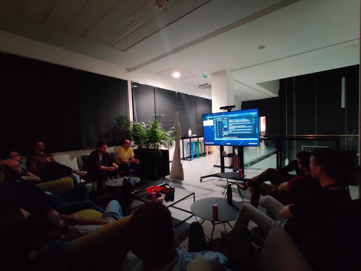 MZorbaxy's tweet photo. @webelinx games watching #FirebaseSummit https://t.co/oMHcwfVGYG