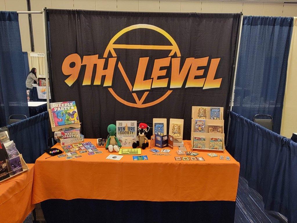 TherapyInPlay's tweet photo. It's a great day to be at the Annual Association for Play Therapists International Conference and Exposition! Brian and Tim are out spreading the word about all the good GATE is doing and the wonderful Venture Society (fully funded!) with our friends @9thLevelGames https://t.co/PwlJBisxVx